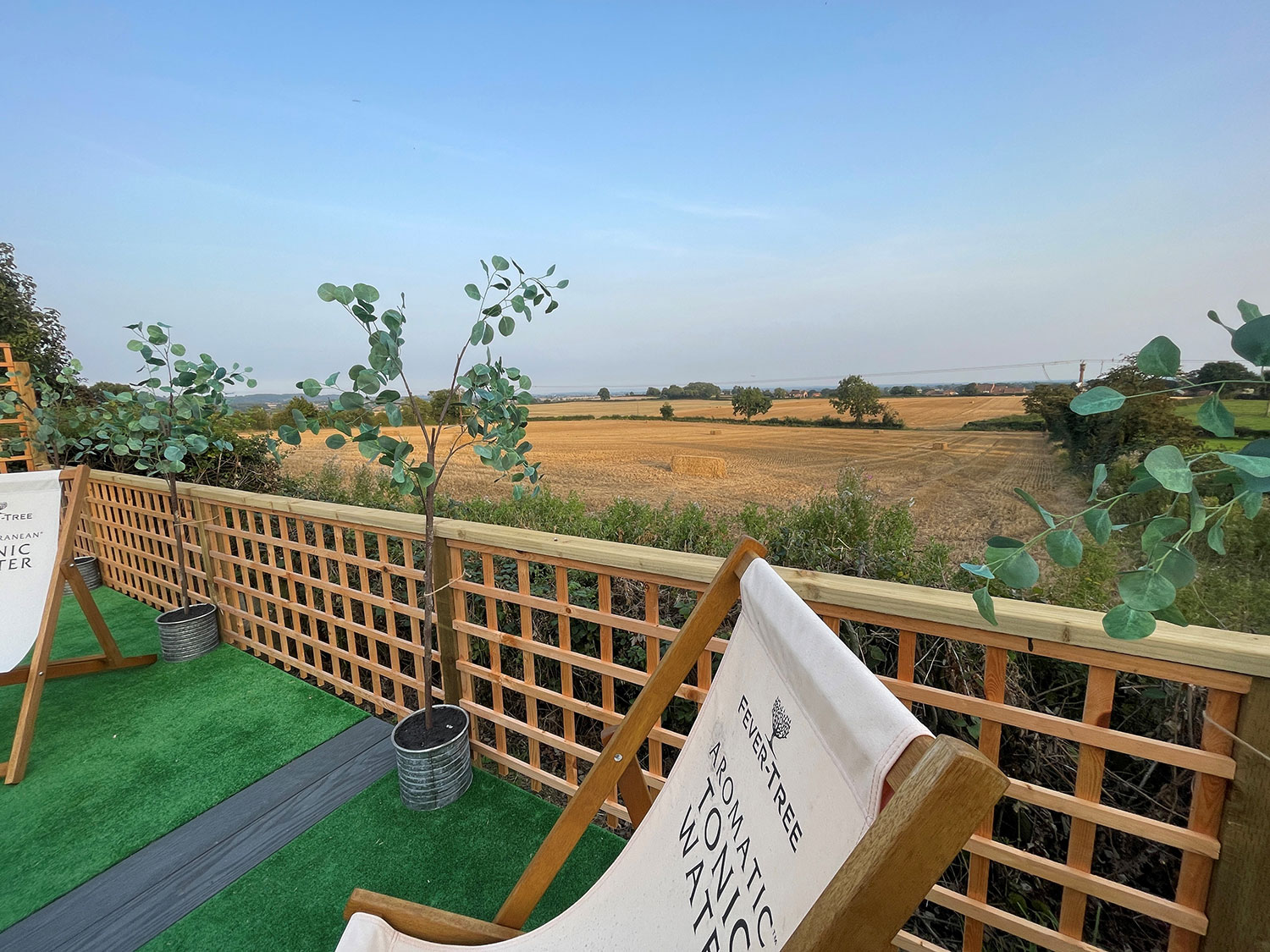 The Pool Cabin Terrace and View